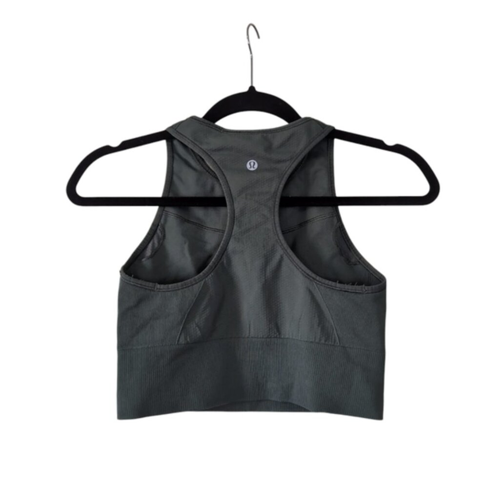 Lululemon Non Padded Swiftly Tech Cropped Racerback Tank Top 2.0 Size 6 - Picture 4 of 7